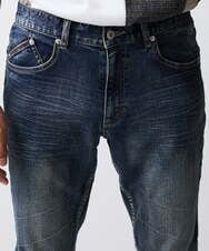 MKLGC12130 MK MICHEL KLEIN HOMME(MKミッシェルクランオム) 【ストレッチ】ベーシックデニムパンツ ネイビー
