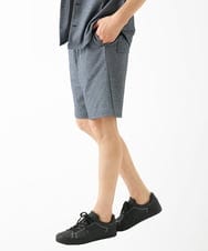 MKLGC32080 MK MICHEL KLEIN HOMME(MKミッシェルクランオム) ショートパンツ / CNサッカージャージ ブルー