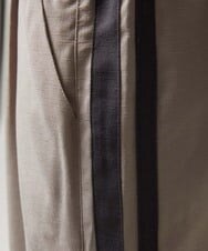 MKLGC84090 MK MICHEL KLEIN HOMME(MKミッシェルクランオム) サイドラインスラックス アイボリー