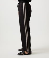 MKLGC84090 MK MICHEL KLEIN HOMME(MKミッシェルクランオム) サイドラインスラックス ブラック