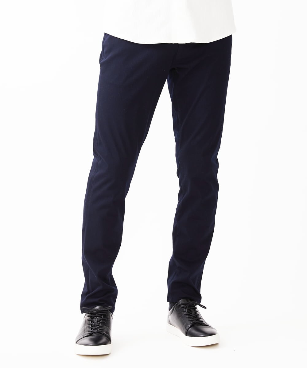 MKLGX04090 MK MICHEL KLEIN HOMME(MKミッシェルクランオム) 【全5サイズ展開】ベーシックストレッチパンツ ネイビー(57)