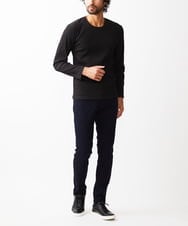 MKLGX04090 MK MICHEL KLEIN HOMME(MKミッシェルクランオム) 【全5サイズ展開】ベーシックストレッチパンツ ネイビー(57)