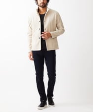 MKLGX04090 MK MICHEL KLEIN HOMME(MKミッシェルクランオム) 【全5サイズ展開】ベーシックストレッチパンツ ネイビー(57)