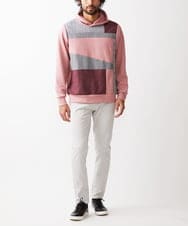 MKLGX04090 MK MICHEL KLEIN HOMME(MKミッシェルクランオム) 【全5サイズ展開】ベーシックストレッチパンツ アイボリー(80)
