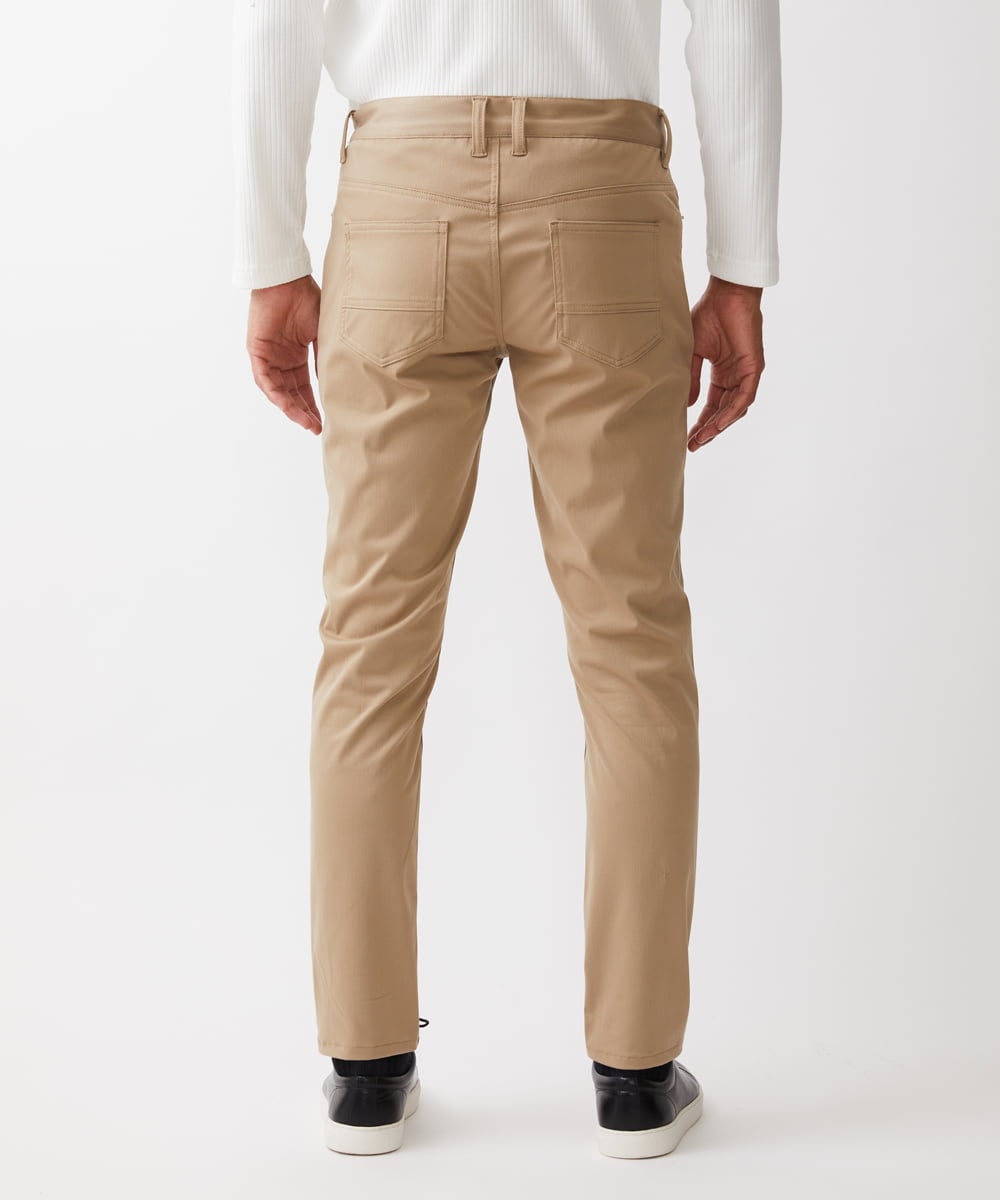 MKLGX04090 MK MICHEL KLEIN HOMME(MKミッシェルクランオム) 【全5サイズ展開】ベーシックストレッチパンツ ベージュ(83)