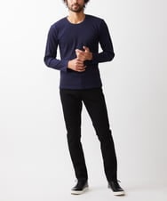 MKLGX04090 MK MICHEL KLEIN HOMME(MKミッシェルクランオム) 【全5サイズ展開】ベーシックストレッチパンツ ブラック(94)
