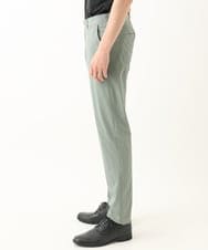 MKLHC01090 MK MICHEL KLEIN HOMME(MKミッシェルクランオム) 【洗える / ストレッチ素材】サッカーストライプパンツ カーキ