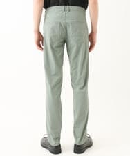 MKLHC01090 MK MICHEL KLEIN HOMME(MKミッシェルクランオム) 【洗える / ストレッチ素材】サッカーストライプパンツ カーキ