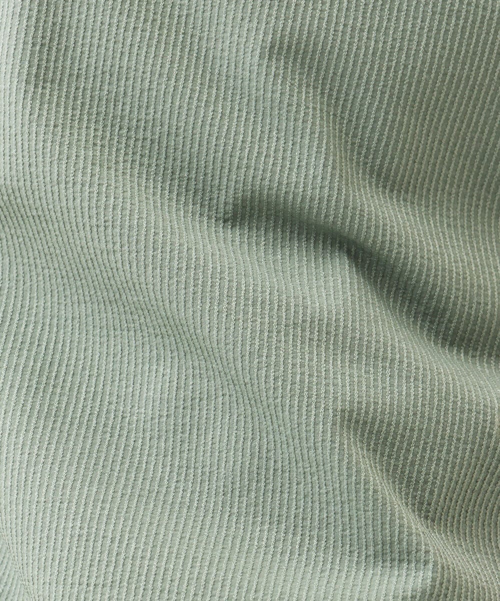 MKLHC01090 MK MICHEL KLEIN HOMME(MKミッシェルクランオム) 【洗える / ストレッチ素材】サッカーストライプパンツ カーキ