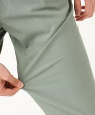 MKLHC01090 MK MICHEL KLEIN HOMME(MKミッシェルクランオム) 【洗える / ストレッチ素材】サッカーストライプパンツ カーキ