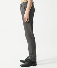MKLHC01090 MK MICHEL KLEIN HOMME(MKミッシェルクランオム) 【洗える / ストレッチ素材】サッカーストライプパンツ ダークグレー