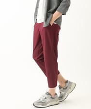 MKLHC08090 MK MICHEL KLEIN HOMME(MKミッシェルクランオム) 【洗える / クロップド丈】サッカーストライプ パンツ パープル