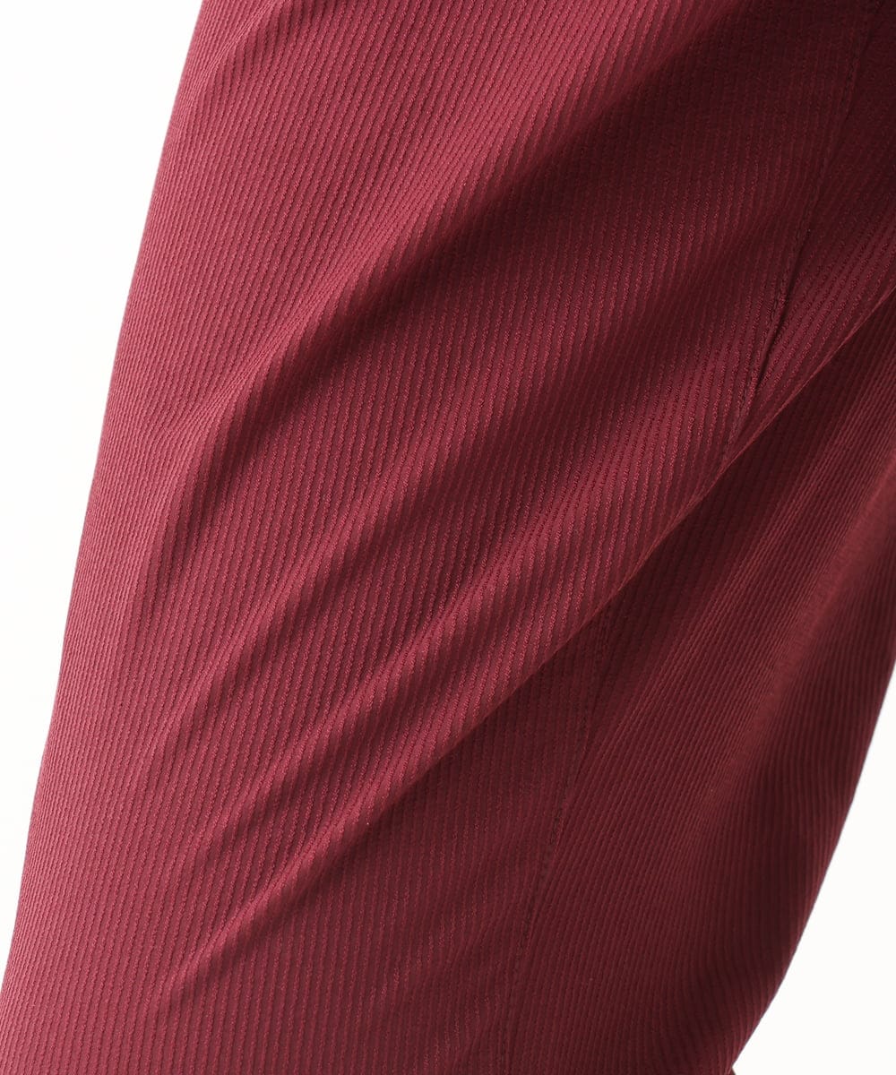 MKLHC08090 MK MICHEL KLEIN HOMME(MKミッシェルクランオム) 【洗える / クロップド丈】サッカーストライプ パンツ パープル