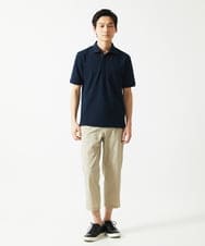 MKLHC08090 MK MICHEL KLEIN HOMME(MKミッシェルクランオム) 【洗える / クロップド丈】サッカーストライプ パンツ アイボリー
