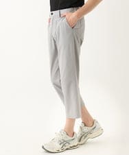MKLHC08090 MK MICHEL KLEIN HOMME(MKミッシェルクランオム) 【洗える / クロップド丈】サッカーストライプ パンツ グレー