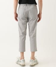 MKLHC08090 MK MICHEL KLEIN HOMME(MKミッシェルクランオム) 【洗える / クロップド丈】サッカーストライプ パンツ グレー
