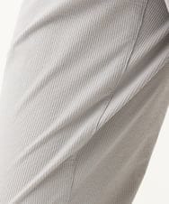 MKLHC08090 MK MICHEL KLEIN HOMME(MKミッシェルクランオム) 【洗える / クロップド丈】サッカーストライプ パンツ グレー