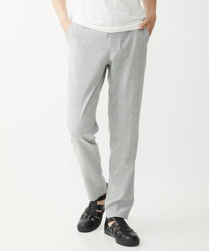 MKLHV67120 MK MICHEL KLEIN HOMME 【大きいサイズあり】シャドーブロックチェックパンツ