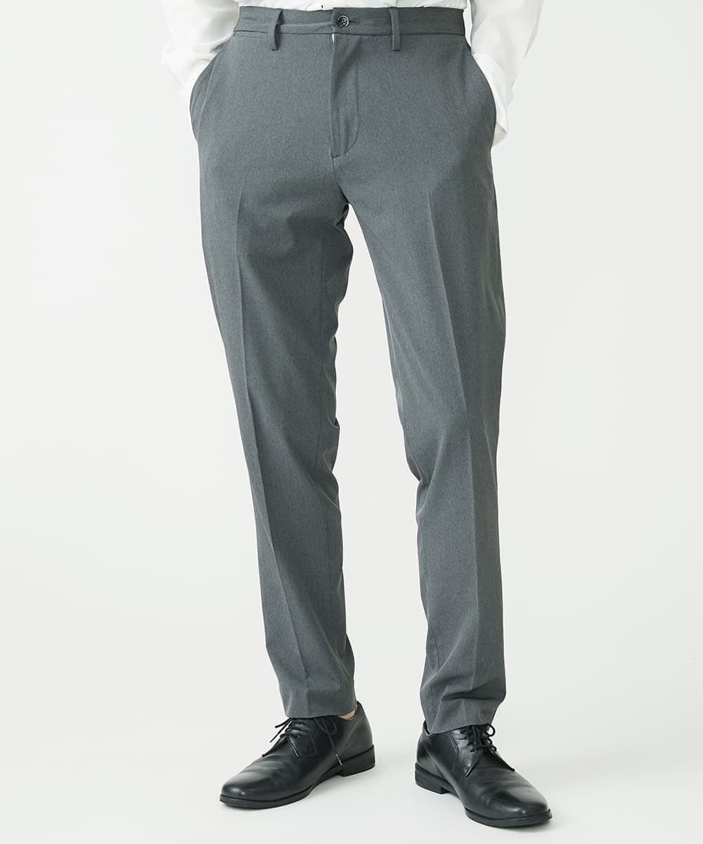 MKLJS78130 MK MICHEL KLEIN HOMME(MKミッシェルクランオム) ストレッチスラックス / VERTICALストレッチ グレー(92)
