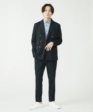 MKLJS78130 MK MICHEL KLEIN HOMME(MKミッシェルクランオム) ストレッチスラックス / VERTICALストレッチ ブラック(94)