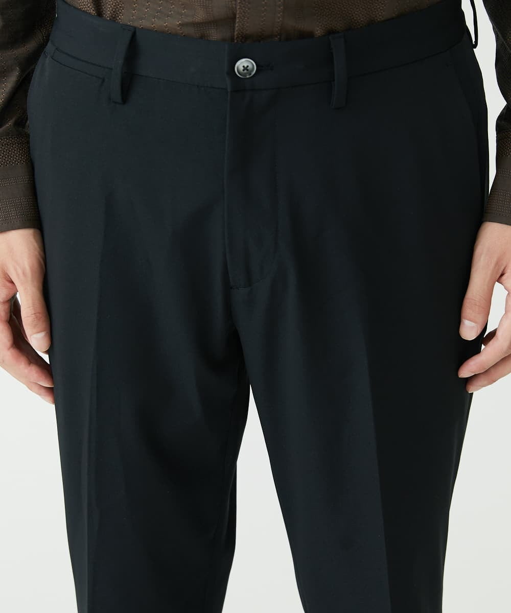 MKLJS78130 MK MICHEL KLEIN HOMME(MKミッシェルクランオム) ストレッチスラックス / VERTICALストレッチ ブラック(94)
