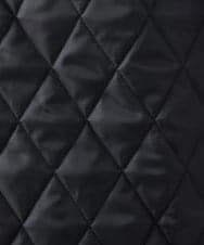 MKUAA61363 MK MICHEL KLEIN HOMME(MKミッシェルクランオム) 【Sサイズのみ！/在庫限り/キルトライナー付き】スタンドコート/TECレザージャージ ブラック