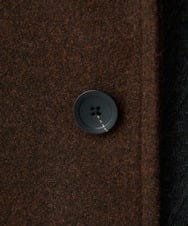 MKUAD65272 MK MICHEL KLEIN HOMME(MKミッシェルクランオム) 【4サイズ展開/フード着脱/ストレッチ】フード付きコート/RETECメルトン  ブラウン