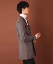MKUAL70190 MK MICHEL KLEIN HOMME(MKミッシェルクランオム) チェスターコート／ブリティッシュＷフェイス ベージュ