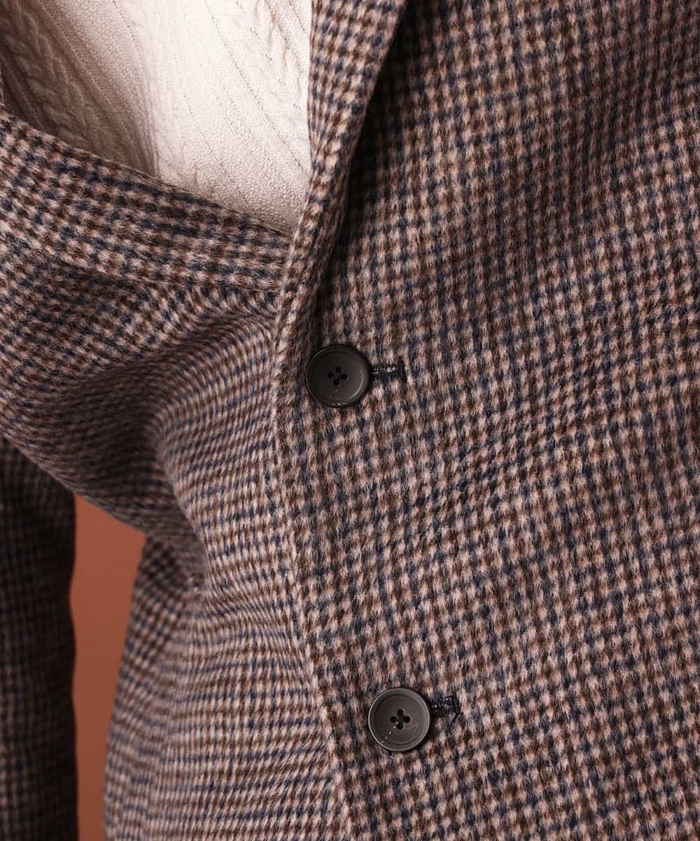 MKUAL70190 MK MICHEL KLEIN HOMME(MKミッシェルクランオム) チェスターコート／ブリティッシュＷフェイス ベージュ