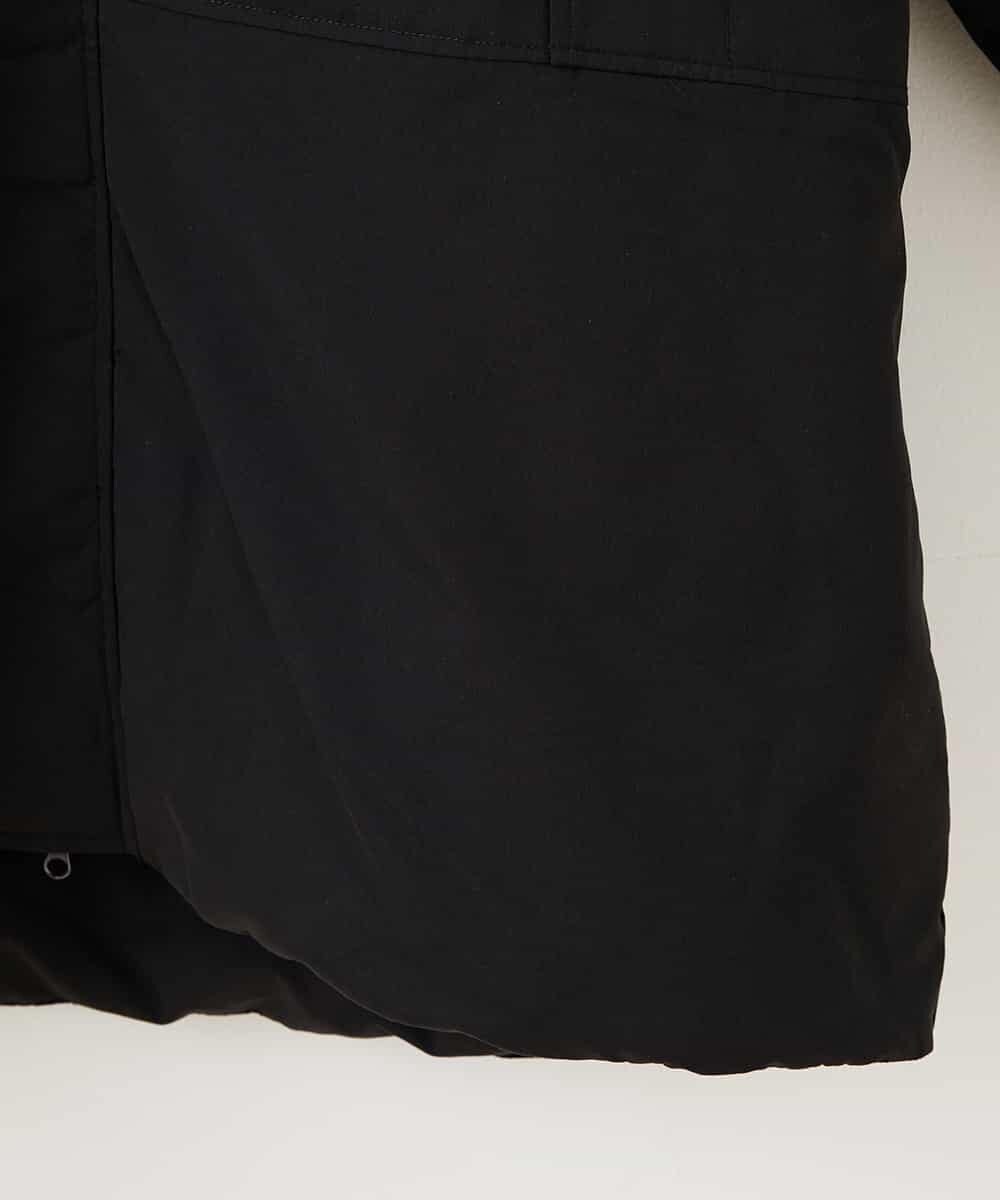 MKUAO41230 MK MICHEL KLEIN HOMME(MKミッシェルクランオム) モンスターパーカーコート ブラック