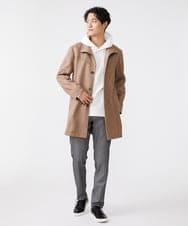 MKUAV52230 MK MICHEL KLEIN HOMME(MKミッシェルクランオム) ポンチスエードコート ベージュ(84)