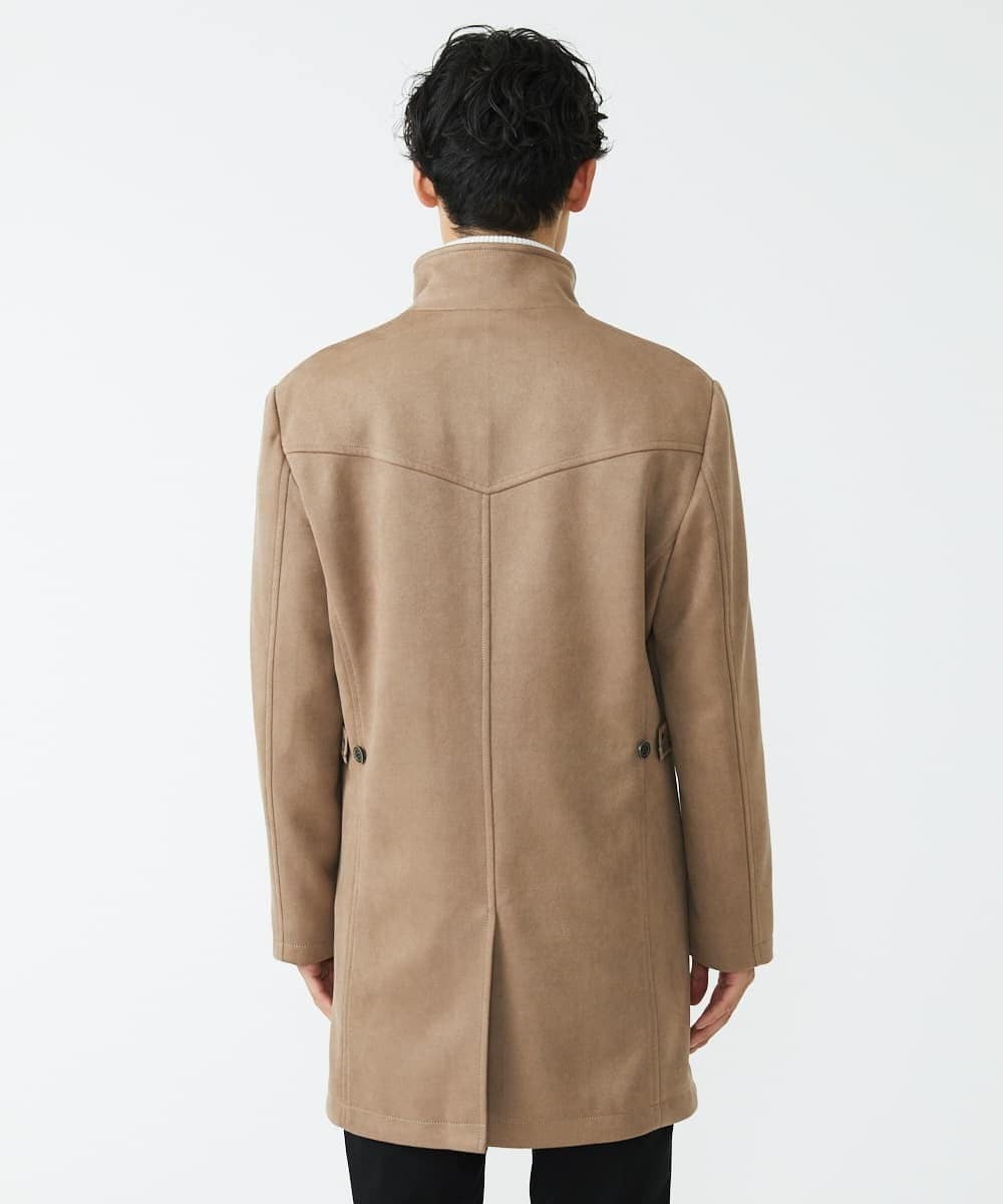 MKUAV52230 MK MICHEL KLEIN HOMME(MKミッシェルクランオム) ポンチスエードコート ベージュ(84)