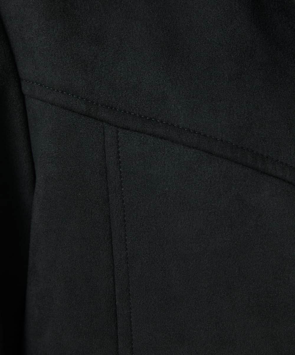 MKUAV52230 MK MICHEL KLEIN HOMME(MKミッシェルクランオム) ポンチスエードコート ブラック(94)
