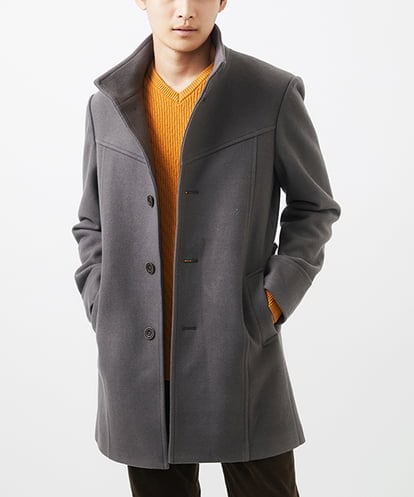 MKUCA50272 MK MICHEL KLEIN HOMME 【残りわずか/在庫限り！】ベーシックコート / TEC SILKY MELTON