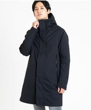 MKUCX41390 MK MICHEL KLEIN HOMME(MKミッシェルクランオム) 【在庫限り/冬～春着用可能】シェルコート / ライナー付き ブラック(94)