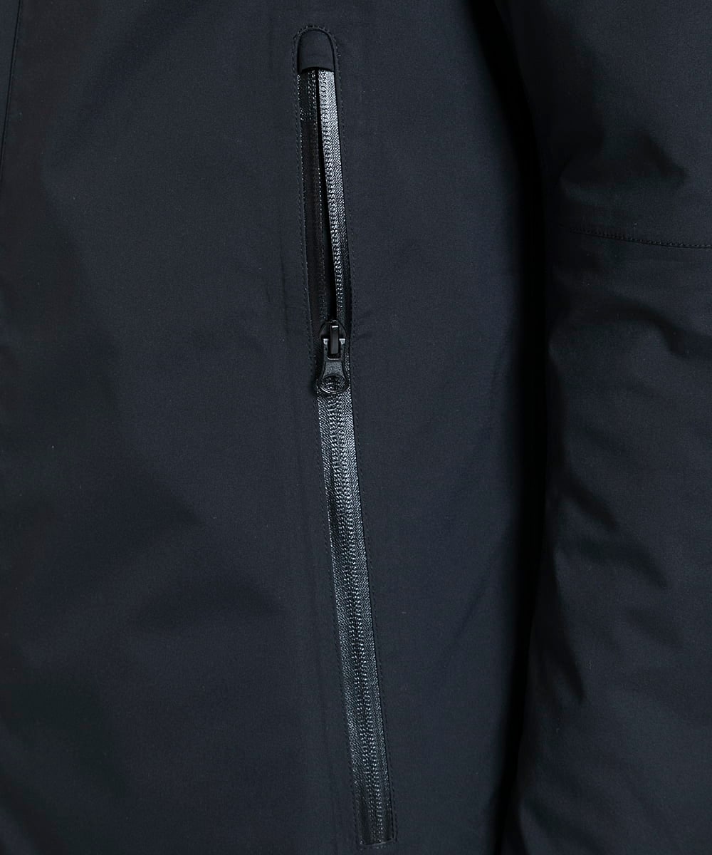 MKUCX41390 MK MICHEL KLEIN HOMME(MKミッシェルクランオム) 【在庫限り/冬～春着用可能】シェルコート / ライナー付き ブラック(94)