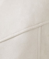 MKUDA61272 MK MICHEL KLEIN HOMME(MKミッシェルクランオム) 【残りわずか！/在庫限り/中綿ライナー付き/秋春兼用】スタンドコート アイボリー