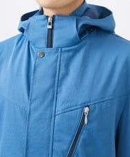 MKUDC01250 MK MICHEL KLEIN HOMME(MKミッシェルクランオム) 【いよいよ残り１色のみ！/在庫限り/秋・春兼用】ライトウエイトモッズコート ブルー
