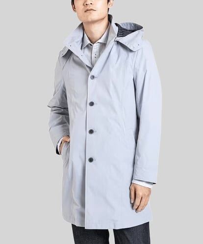 MKUDV50190 MK MICHEL KLEIN HOMME 【残りわずか/在庫限り】2WAY軽量コート