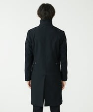 MKUJS55190 MK MICHEL KLEIN HOMME(MKミッシェルクランオム) ロングスタンドコート / RNドビーストレッチ ブラック(94)