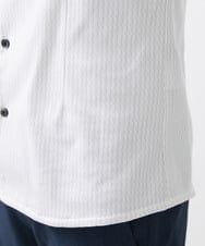 MNBAA13200 MICHEL KLEIN HOMME(ミッシェルクラン オム) 《日本製》ストレッチラッセル長袖シャツ ライトグレー
