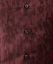 MNBAA51270 MICHEL KLEIN HOMME(ミッシェルクラン オム) 《日本製》総柄ジャガードシャツ パープル
