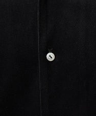 MNBAA56230 MICHEL KLEIN HOMME(ミッシェルクラン オム) トリコットベロア長袖シャツ セットアップ ブラック