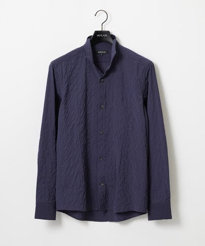 MNBAD26250  シアーサッカー調長袖シャツ