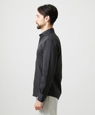 MNBAI02210 MICHEL KLEIN HOMME(ミッシェルクラン オム) 《日本製》ブロックイージーケア長袖シャツ ダークグレー