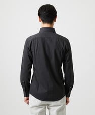 MNBAI02210 MICHEL KLEIN HOMME(ミッシェルクラン オム) 《日本製》ブロックイージーケア長袖シャツ ダークグレー