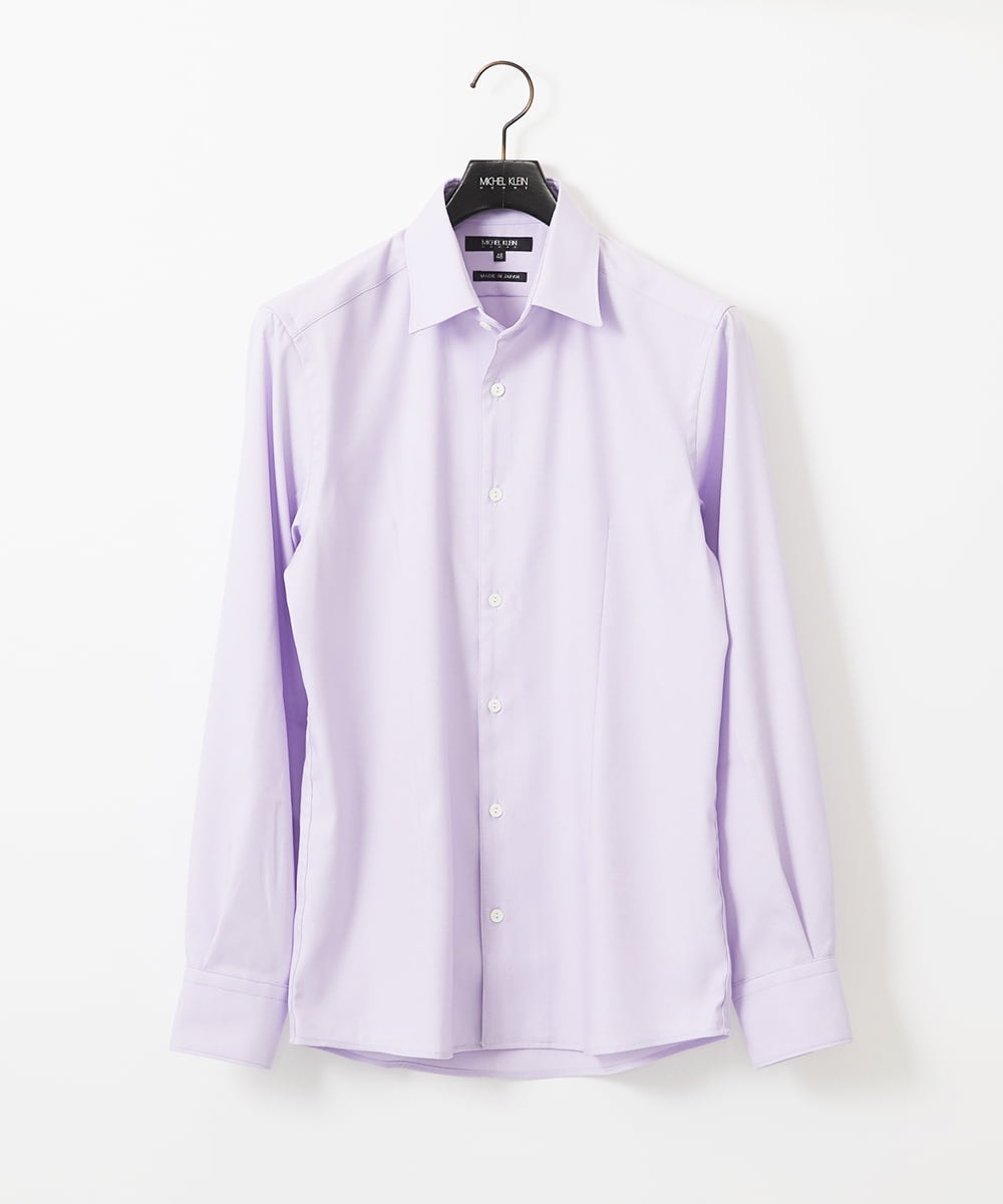 MNBDC59200 MICHEL KLEIN HOMME(ミッシェルクラン オム) 《日本製》イージーケアビジネスシャツ ピンク