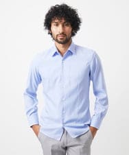 MNBDC59200 MICHEL KLEIN HOMME(ミッシェルクラン オム) 《日本製》イージーケアビジネスシャツ ライトブルー