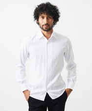 MNBDC59200 MICHEL KLEIN HOMME(ミッシェルクラン オム) 《日本製》イージーケアビジネスシャツ ホワイト