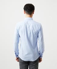 MNBDF50200 MICHEL KLEIN HOMME(ミッシェルクラン オム) 《日本製》ベーシックジャージ長袖シャツ ライトブルー
